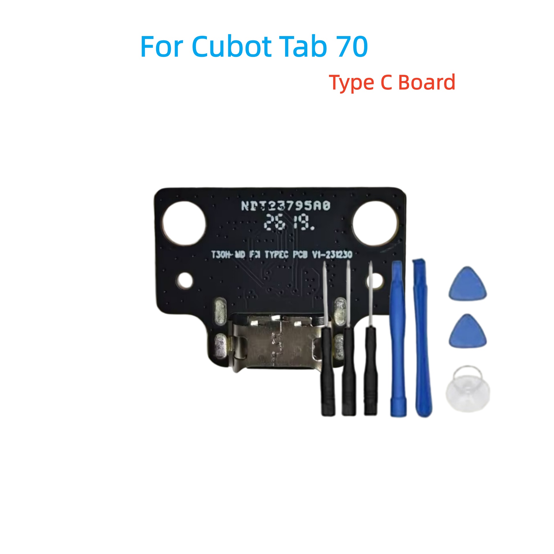 Oneplus Tablet Accessories - Cubot Tab 70タブレット用、Type-C USB充電ボード、充電プラグ、交換用コントローラー、修理用アクセサリー（新品）