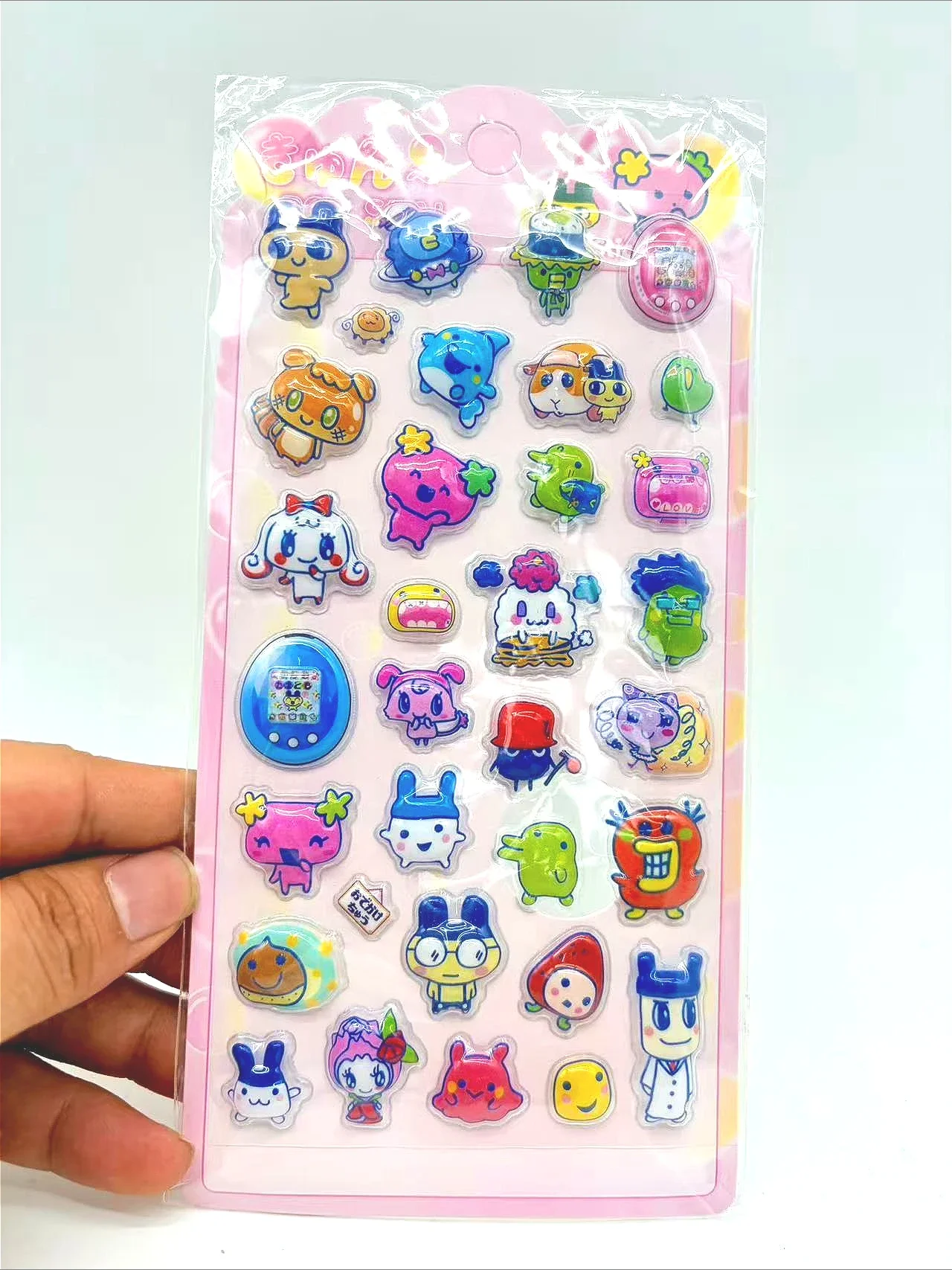 新しい3D立体ホロステッカー - かわいいアニメキャラクター - Tablet Cute Accessories のレビューと価格