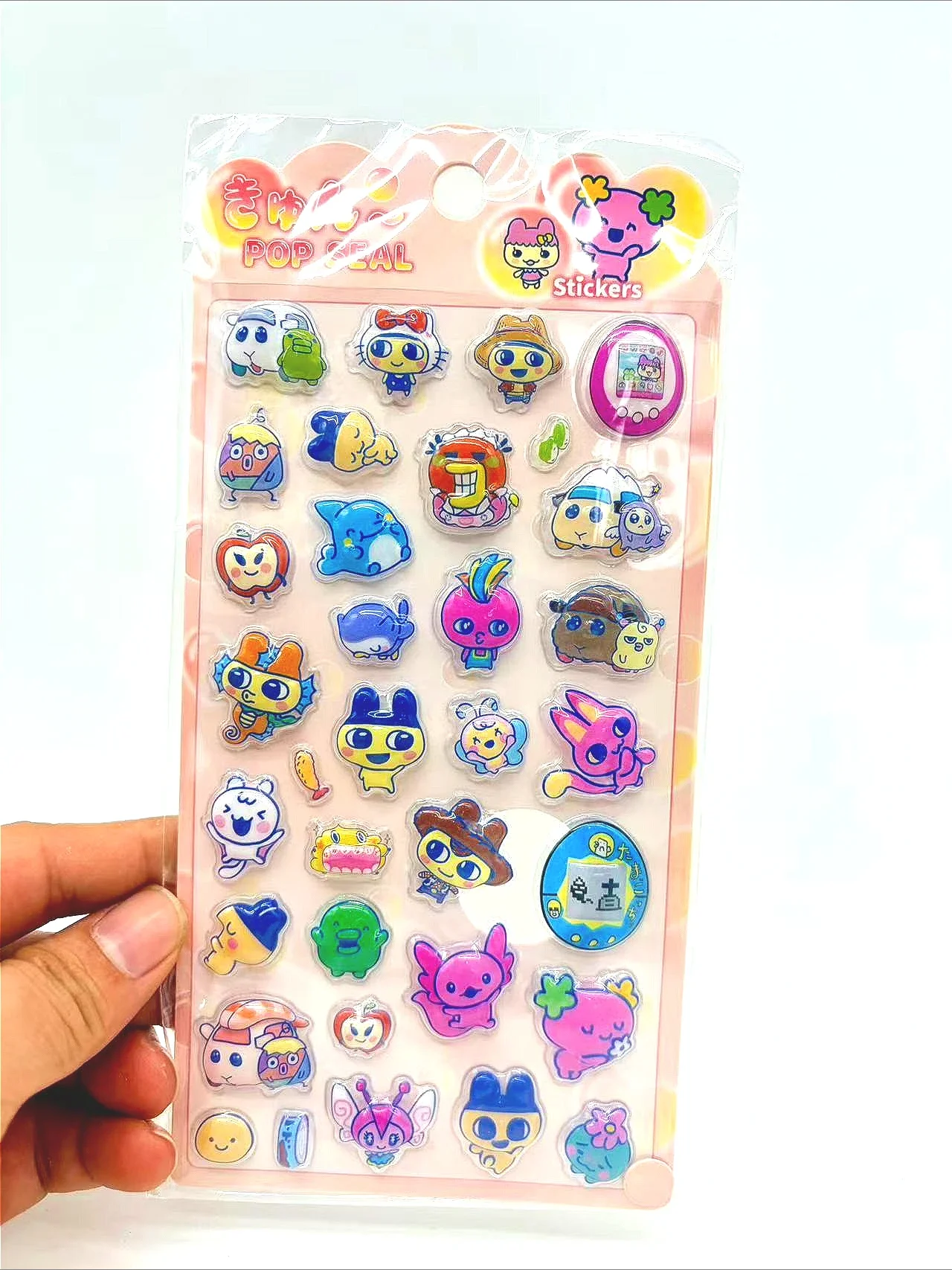 新しい3D立体ホロステッカー - かわいいアニメキャラクター - Tablet Cute Accessories のレビューと価格
