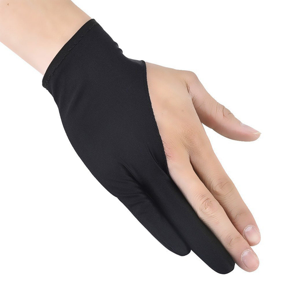 2枚入り、2本指用、通気性の良いアーティスト用手袋。タブレッ - Drawing Glove Artist のレビューと価格