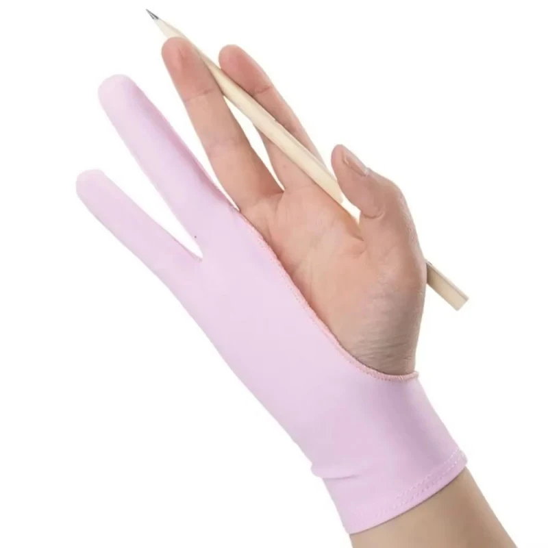1/2 個二本指手描き手袋油絵画材アンチタッチタブレットデジ - Drawing Glove Artist のレビューと価格