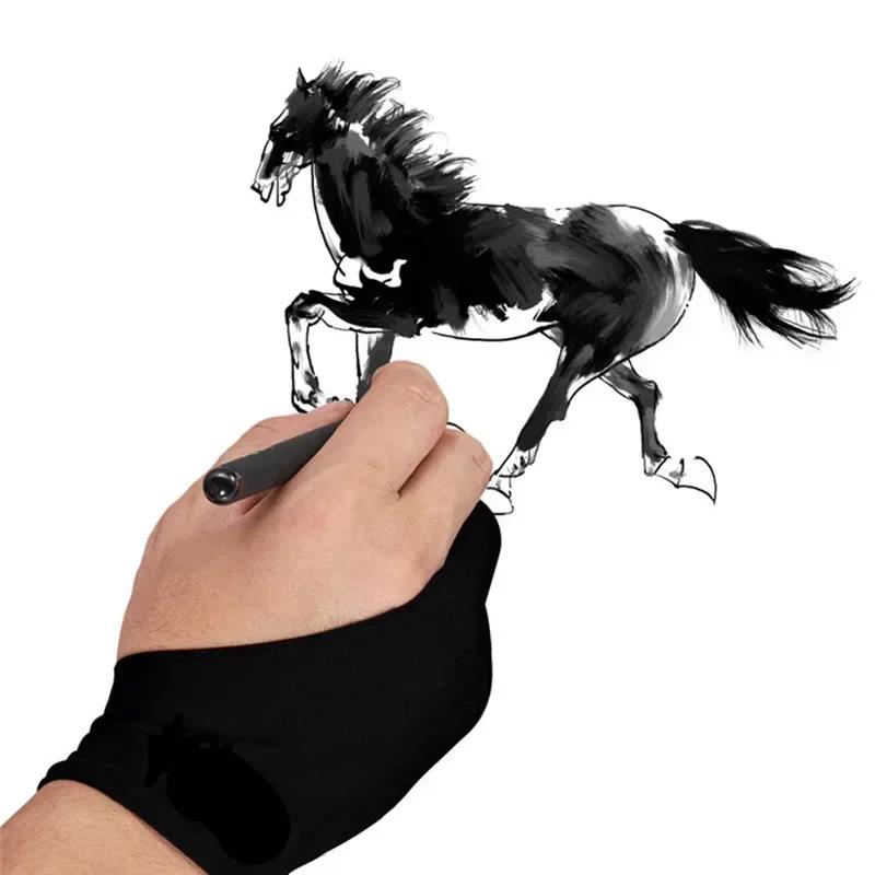 S/M/Lサイズの2本指用描画グローブ。タッチ操作を妨げず、 - Drawing Glove Artist のレビューと価格