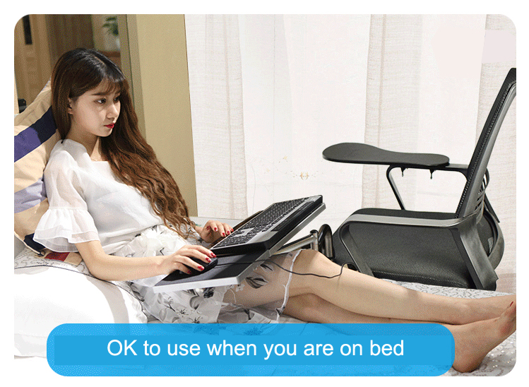 Hyvarwey フルモーション多機能椅子クランプキーボード - Tablet Lap Desk のレビューと価格